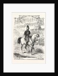 The Volunteer Sham Fight at Brighton on Easter Monday: Lord Ranelagh Passing the Grand Stand by Anonymous