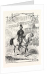 The Volunteer Sham Fight at Brighton on Easter Monday: Lord Ranelagh Passing the Grand Stand by Anonymous