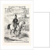 The Volunteer Sham Fight at Brighton on Easter Monday: Lord Ranelagh Passing the Grand Stand by Anonymous