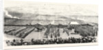 The Volunteer Sham Fght at Brighton on Easier Monday: View from the Grand Stand the Troops Marching Past by Anonymous