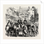 Arrival at Tien-Tsin of a Portion of the Chinese Indemnity Money Escorted by Chinese Troops by Anonymous