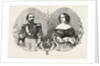 Visit of the King of Holland to Amsterdam: His Majesty the King of the Netherlands Her Majesty the Queen of the Netherlands by Anonymous