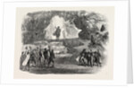 The Cavern Scene from the Miller and His Men at the Haymarket Theatre London UK by Anonymous