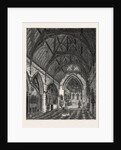 New Church in Tottenham Pars Wilts: View from the End of the Nave by Anonymous