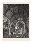 New Church in Tottenham Pars Wilts: View from the End of the Nave by Anonymous