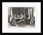 Soldiers Playing at Cards, from the French Exhibition by Anonymous