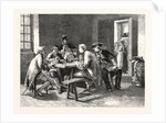 Soldiers Playing at Cards, from the French Exhibition by Anonymous