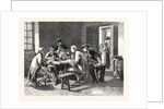 Soldiers Playing at Cards, from the French Exhibition by Anonymous