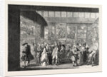 Interior of the Old Royal Academy in Pall Mall Representing the Exhibition of 1771 London UK by Anonymous