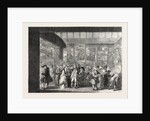 Interior of the Old Royal Academy in Pall Mall Representing the Exhibition of 1771 London UK by Anonymous