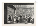 Interior of the Old Royal Academy in Pall Mall Representing the Exhibition of 1771 London UK by Anonymous