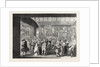 Interior of the Old Royal Academy in Pall Mall Representing the Exhibition of 1771 London UK by Anonymous