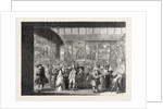 Interior of the Old Royal Academy in Pall Mall Representing the Exhibition of 1771 London UK by Anonymous