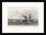 Dr. Livingstone's Expedition: The Pioneer with the Boats of the Sidon in Tow Entering the Kongone River. by Anonymous