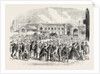 View of British Excursionists to Paris: Excursionists Leaving the Paris Station of the Great Northern Railway by Anonymous