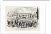 View of British Excursionists to Paris: Excursionists Leaving the Paris Station of the Great Northern Railway by Anonymous