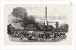 Explosion at the Government Gunpowder-Works Near Waltham: The Powder-Mills after the Explosion by Anonymous
