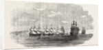 The British Fleet Lying in the Roadstead of Beyrout (Beirut) by Anonymous