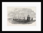 The British Fleet Lying in the Roadstead of Beyrout (Beirut) by Anonymous