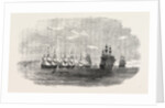 The British Fleet Lying in the Roadstead of Beyrout (Beirut) by Anonymous