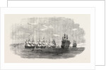 The British Fleet Lying in the Roadstead of Beyrout (Beirut) by Anonymous
