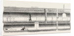 New Subway King Street Covent Garden London: Longitudinal Section of the Subway UK by Anonymous