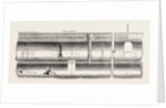 New Subway King Street Covent Garden London: Longitudinal Section of the Subway UK by Anonymous