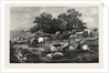 The Arrival at the Fair: A Scene in Auvergne by Anonymous