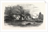 The Great Fire in Southwark: Scene at Cotton's Wharf at Midday UK by Anonymous