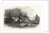 The Great Fire in Southwark: Scene at Cotton's Wharf at Midday UK by Anonymous