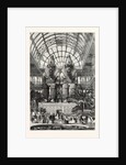 The Crystal Palace at Sydenham: The Egyptian Avenue: Colossal Figures from Aboo Simbel 1854 by Anonymous