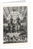 The Crystal Palace at Sydenham: The Egyptian Avenue: Colossal Figures from Aboo Simbel 1854 by Anonymous
