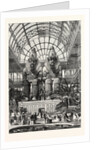 The Crystal Palace at Sydenham: The Egyptian Avenue: Colossal Figures from Aboo Simbel 1854 by Anonymous