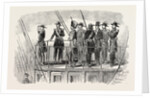 The Emperor on Board the Screw Steam-Yacht La Reine Hortense Leaving the Harbour 1854 by Anonymous