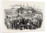 Procession of the Sultan at the Festival of the Bairam Constantinople Istanbul 1854 by Anonymous