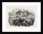 Procession of the Sultan at the Festival of the Bairam Constantinople Istanbul 1854 by Anonymous