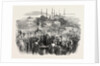 Procession of the Sultan at the Festival of the Bairam Constantinople Istanbul 1854 by Anonymous