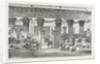 The Crystal Palace Entrance to the Egyptian Court from the Nave by the Avenue of Lions 1854 by Anonymous