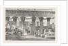 The Crystal Palace Entrance to the Egyptian Court from the Nave by the Avenue of Lions 1854 by Anonymous