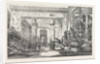 The Crystal Palace: The Egyptian Court Entrance to the Tomb of Beni Hassan 1854 by Anonymous