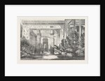 The Crystal Palace: The Egyptian Court Entrance to the Tomb of Beni Hassan 1854 by Anonymous