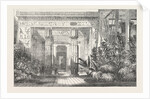 The Crystal Palace: The Egyptian Court Entrance to the Tomb of Beni Hassan 1854 by Anonymous