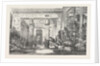 The Crystal Palace: The Egyptian Court Entrance to the Tomb of Beni Hassan 1854 by Anonymous