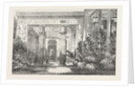 The Crystal Palace: The Egyptian Court Entrance to the Tomb of Beni Hassan 1854 by Anonymous