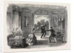 Scene from the New Drama of the Old Chateau at the Haymarket Theatre London UK 1854 by Anonymous