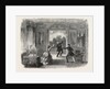 Scene from the New Drama of the Old Chateau at the Haymarket Theatre London UK 1854 by Anonymous