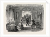 Scene from the New Drama of the Old Chateau at the Haymarket Theatre London UK 1854 by Anonymous