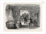 Scene from the New Drama of the Old Chateau at the Haymarket Theatre London UK 1854 by Anonymous