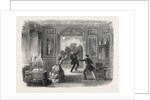 Scene from the New Drama of the Old Chateau at the Haymarket Theatre London UK 1854 by Anonymous