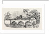 Opening of a New Bridge at Travancore. The Rajah's State Procession India 1854 by Anonymous